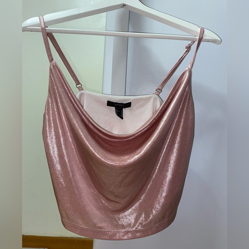 Forever 21 top pink bright